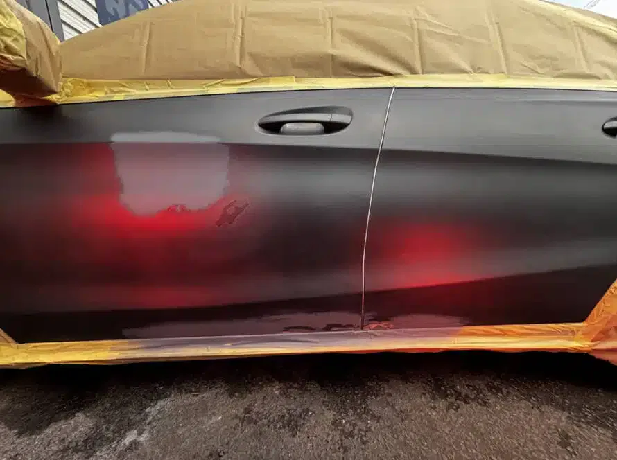 mercedes cla doors before