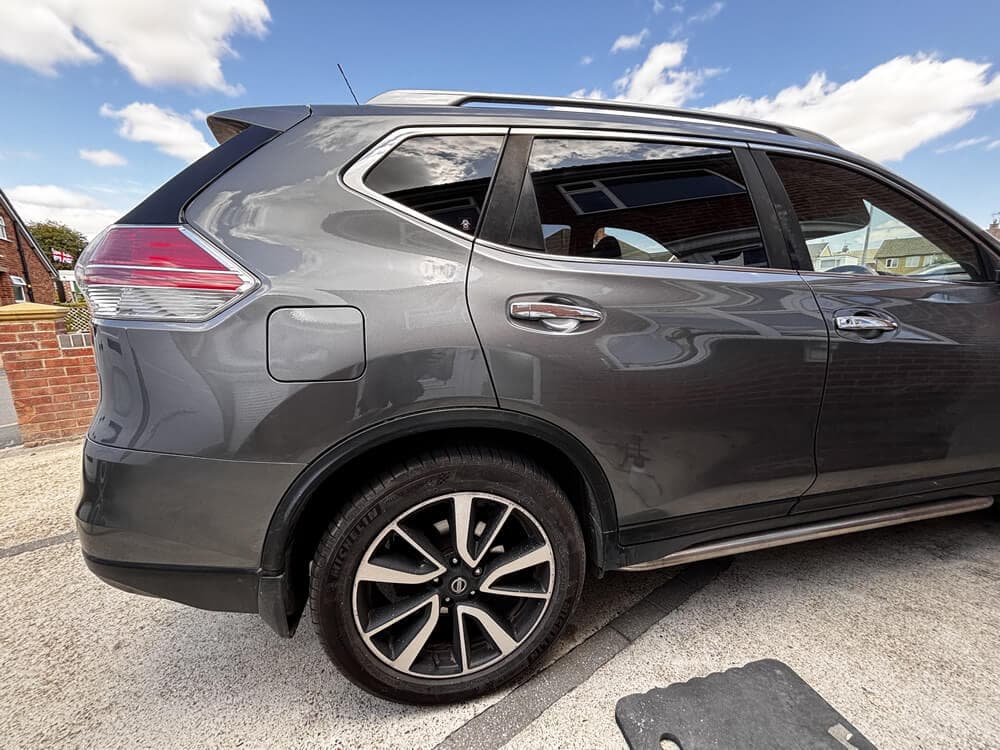 nissan door fiished