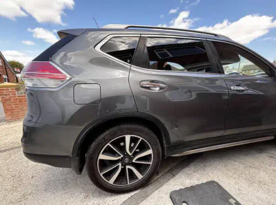 nissan door fiished
